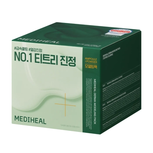 Mediheal - Derma Modeling Pack Teatree Calming 2 Step - Upokojujúca sada pre starostlivosť o pleť - 28g + 2ml