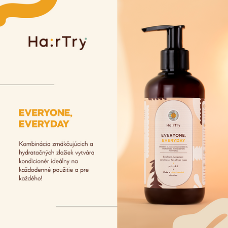 HairTry - Everyone, Everyday - Kondicionér na každý deň - 250ml