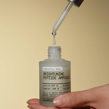 Logically, Skin - Brightuning Peptide Ampoule - Rozjasňujúce pleťové sérum s peptidmi - 30 g