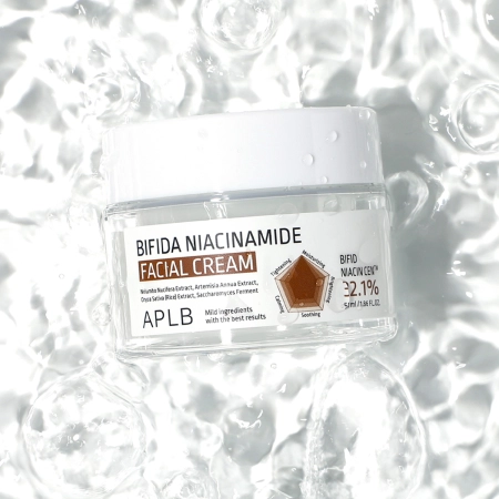 APLB - Bifida Niacinamide Facial Cream - Krém pre zmenšenie pórov s niacínamidom - 55 ml
