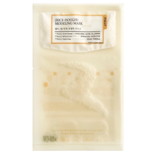 FULLY - Rice Dough Modeling Mask - Hydratačno-rozjasňujúca modelujúca maska na tvár - 50g