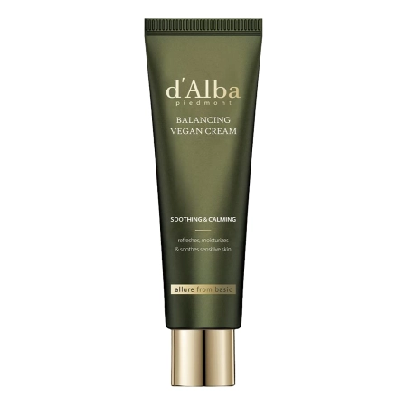 d'Alba - Mild Skin Balancing Vegan Cream - Hydratačno-upokojujúci krém na tvár - 55ml