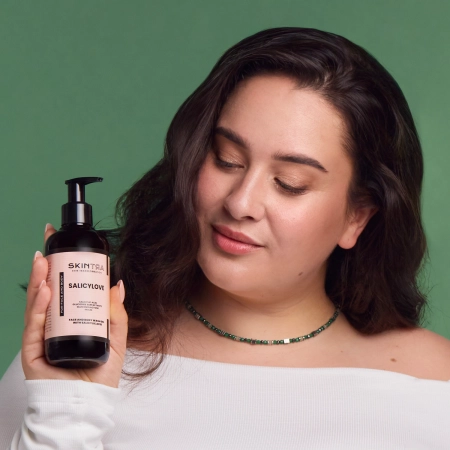 SkinTra - Salicylove - Čistiaci gél s kyselinou salicylovou na tvár a telo - 250ml