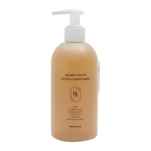 HEVEBLUE - Salmon Fruity Centella Body Wash - Gél na umývanie tela - 300g
