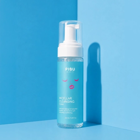 PIBU Beauty - Micellar Cleansing Foam - Čistiaca pena na tvár s probiotikami - 150ml