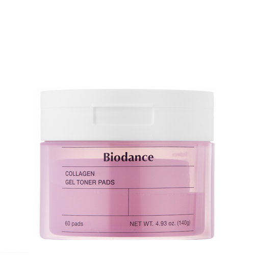 Biodance - Collagen Gel Toner Pads - Spevňujúce Kolagénové Tampóny na Tvár - 60ks
