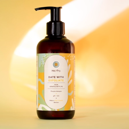 HairTry - Date With Exfoliate - Enzymatický šampón - 250ml