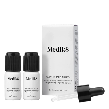 Medik8 - Oxy R - Peptides - Peptidové sérum s oxyresveratrolom redukujúcim pigmentové škvrny - 2x10ml