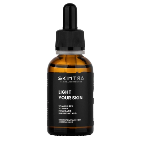 SkinTra - Light Your Skin - Sérum s 20% vitamínom C a kyselinou ferulovou - 30ml