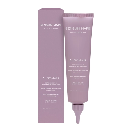 Sensum Mare - Algohair - Refreshing and Puryfing Scalp Peeling - Kyselinovo - enzymatický peeling pokožky hlavy - 150 ml