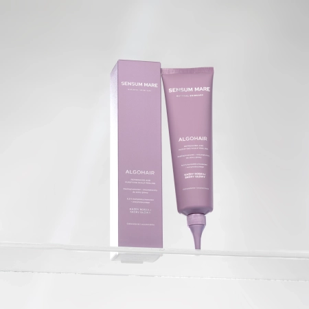 Sensum Mare - Algohair - Refreshing and Puryfing Scalp Peeling - Kyselinovo - enzymatický peeling pokožky hlavy - 150 ml