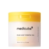 Medciube - Kojic Acid Turmeric Pad - Tampóny na tvár s kyselinou kojovou - 160ml/70ks