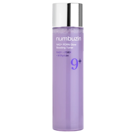 Numbuzin - No.9 NAD PDRN Glow Boosting Toner - Rozjasňujúce tonikum s koenzýmom NAD+ a PDRN - 150ml