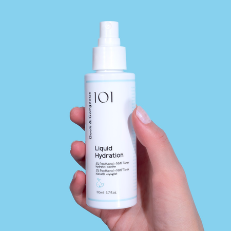 Geek & Gorgeous - Liquid Hydration - Hodvábne tonikum na tvár - 110ml
