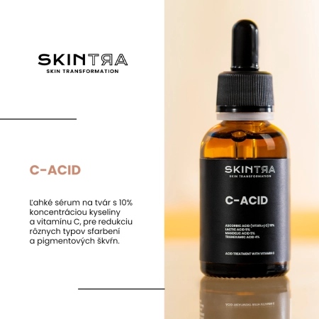 SkinTra - C-Acid - Kyselinová kúra s vitamínom C - 30ml
