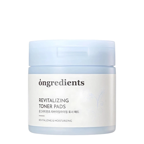 Ongredients - Revitalizing Toner Pads - Revitalizujúce tonikum na tvár v tampónoch - 60ks / 160g