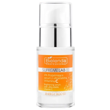 Bielenda Professional - Supremelab - Energy Boost - Rozjasňujúce sérum s 4% vysoko stabilným vitamínom C - 15 ml