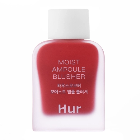 House of Hur - Moist Ampoule Blusher - Deep Plum - Hydratačná tekutá lícenka - Mini - 10ml