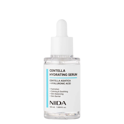 NIDA - Centella Hydrating Serum - Hydratačno - upokojujúce sérum na tvár - 50ml