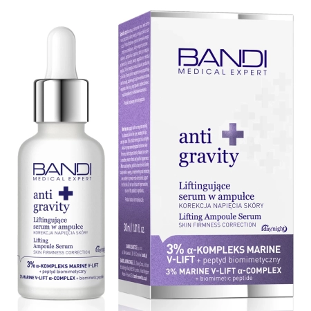 Bandi - Anti Gravity - Liftingujúce sérum v ampulke pre korekciu napätia pokožky - 30ml