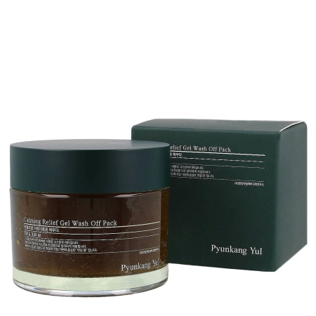 Pyunkang Yul - Calming Relief Gel Wash Off Pack - Upokojujúca gélová pleťová maska - 100 g