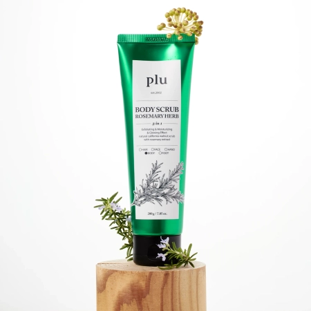 plu - Body Scrub - Telový peeling - Rosemary Herb - 200g