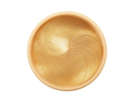 Petitfee - Gold & Snail Hydrogel Eye Patch - Hydrogélové náplasti pod oči so slimáčím slizom - 60 ks / 84 g