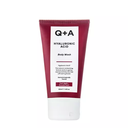Q+A - Hyaluronic Acid Body Wash - Hydratačný sprchový gél s kyselinou hyalurónovou - 50 ml