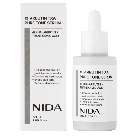 NIDA - α-Arbutin TXA Pure Tone Serum - Rozjasňujúce sérum na tvár - 50ml