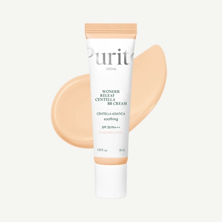  Purito Seoul - Wonder Releaf Centella BB Cream SPF 30 PA+++ #13 Neutral Ivory - BB krém s pupočníkom ázijským - 30ml