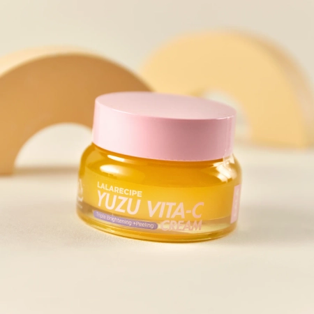 LalaRecipe - Yuzu Vita C Cream - Rozjasňujúci pleťový krém s vitamínom C - 50 ml