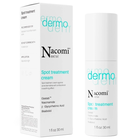 Nacomi - Dermo - Spot Treatment Cream - Krém na lokálnu liečbu nedokonalostí - 30 ml