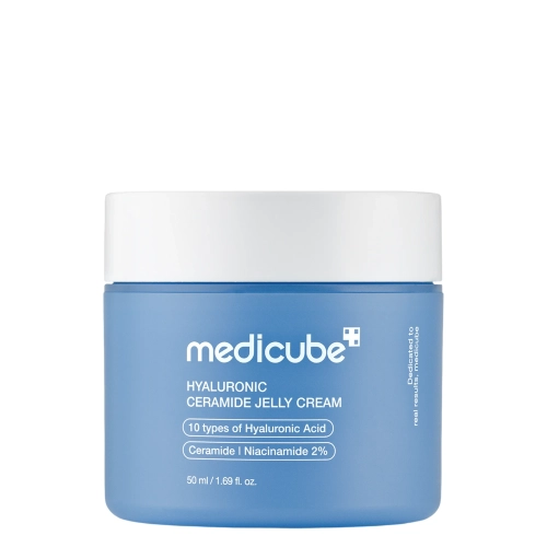 Medicube - Hyaluronic Ceramide Jelly Cream - Silne Nawilżający Żel-Krem - 50ml

Objem: 50ml

Prípravok obsahuje: kyselinu hyalurónovú, ceramidy

Vlastnosti prípravku: hojí, upokojuje, zabraňuje strate vody z pokožky, účinne hydratuje, zmäkčuje a zlepšuje