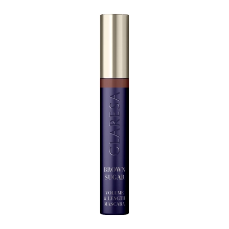 Claresa - Brown Sugar Volume & Lenght Mascara - Predlžujúca a zahusťujúca hnedá mskara na riasy - 10g