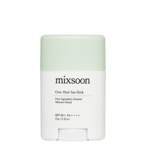 Mixsoon - Cica Hyal Sunstick SPF50+ PA++++ - Hydratačno-upokojujúci opaľovací krém v tyčinke - 15g
