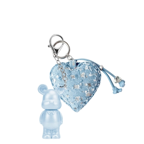 LOVRO - Denim Sugar Teddy Shimmer Lipgloss - Lesk na pery s trblietkami - 01 Heart Drop - 1,4g