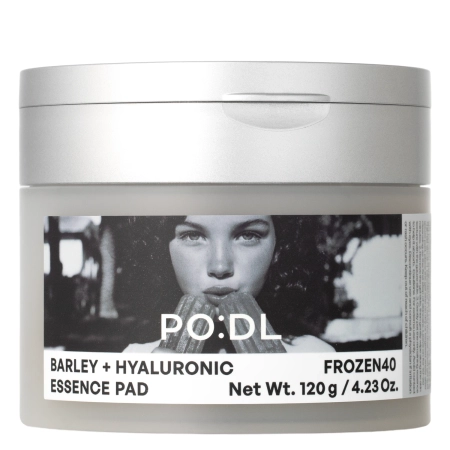 PO:DL - Barley Hyaluronic Frozen40 Essence Pads - Hydratačné pleťové tampóny - 70ks