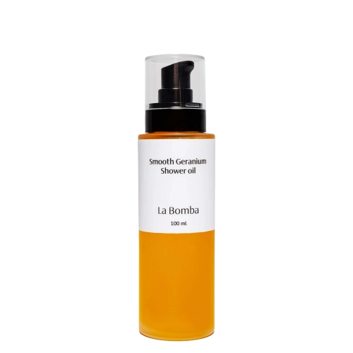 La Bomba - Smooth Geranium Sprchový olej - Olej do kúpeľa - Smooth Geranium - 100ml