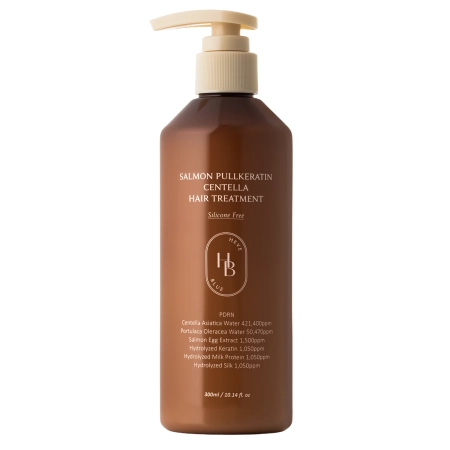 HEVEBLUE - Salmon PullKeratin Centella Hair Treatment - Regeneračný kondicionér na vlasy - 300ml