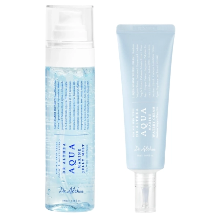 Glass Skin Duo - Sada pre hydratáciu a upokojenie pleti od Dr.Althea - Hydratačný krém 50ml + Pleťový sprej 100ml