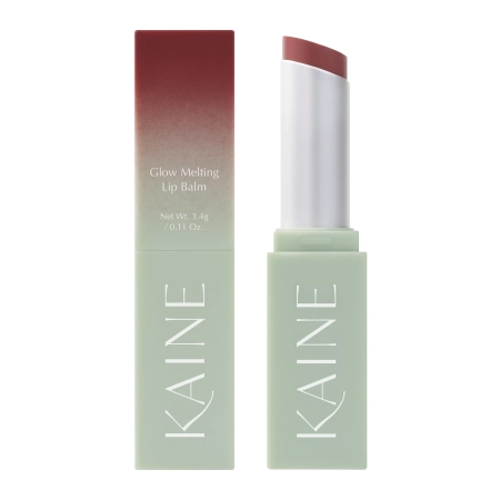 Kaine - Glow Melting Lip Balm - #Rosy Plum - Hydratačný balzam na pery - 3,7 g