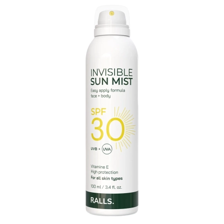 Ralls - Invisible Sun Mist SPF30 - Sprej s opaľovacím filtrom - 100ml