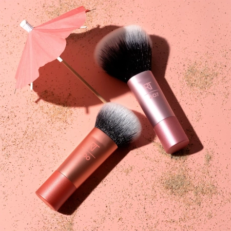 Real Techniques - Mini Brush Duo - Sada štetcov na make-up v mini verzii