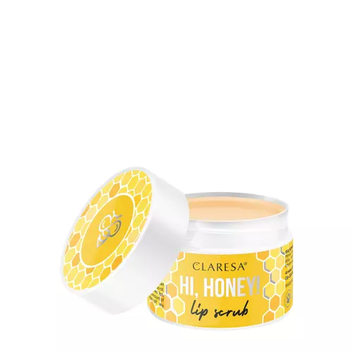 Claresa - Hi, Honey! - Medový peeling na pery - 15 g