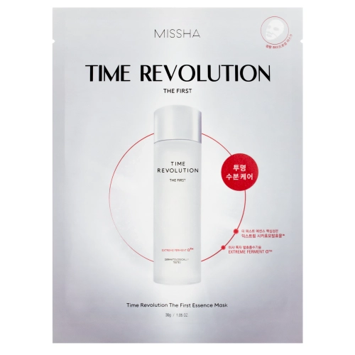 Missha - Time Revolution The First Essence Mask - Rozjasňujúca plátienková maska - 30g
