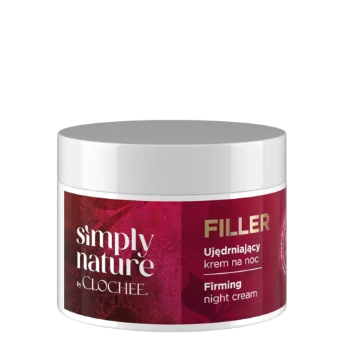 Clochee - Simply Nature Filler - Spevňujúci nočný krém - 50ml
