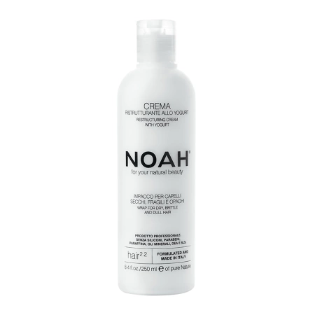 Noah - Restructuring Cream with Yogurt - Regeneračný krémový kondicionér na suché a poškodené vlasy - 250 ml