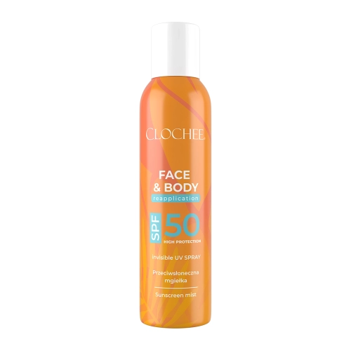 Clochee - Face & Body - Ochranný SPF 50 sprej na tvár a telo - 150ml