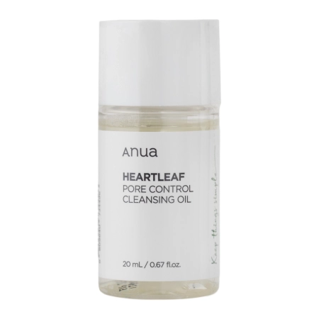 Anua - Heartleaf Pore Control Cleansing Oil - Mini - Čistiaci a odličovací olej na pleť - 20ml
