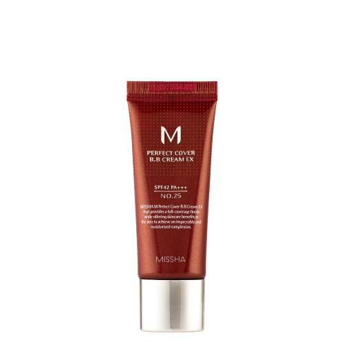 Missha - M Perfect Cover BB Cream SPF42/PA+++ - No. 25 Warm Beige - Krycí BB krém s UV filtrom - 20ml
